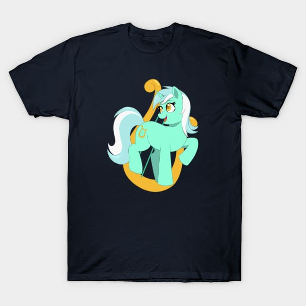 Lyra Heartstrings T-Shirt by SkyBlueArts